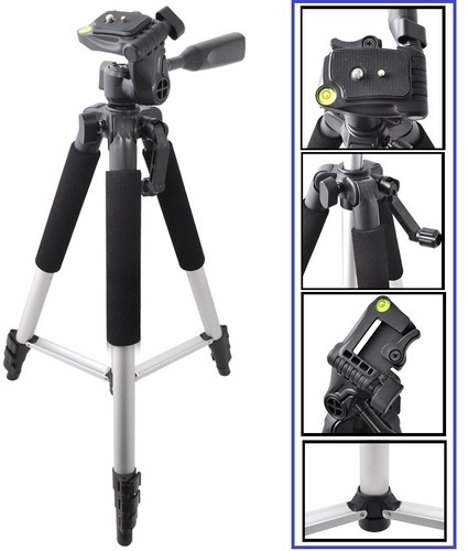 57" Pro Tripod With Case For Kodak Pixpro AZ362 AZ41 AZ361 FZ51 Z151 SPZ1 AZ251 - Picture 2 of 10