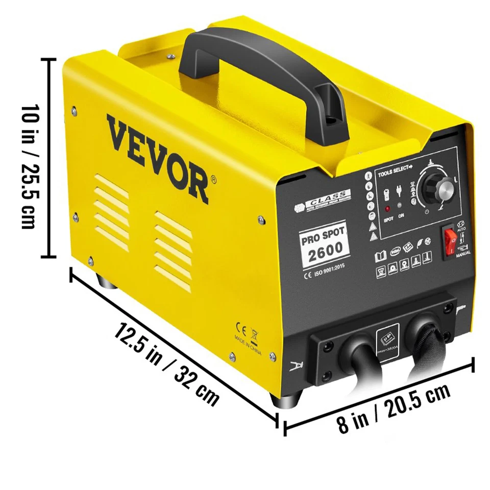 VEVOR Spot Puller cofano Dent riparazione saldatore GYS2600 Dent Repair Machine - Image 2 of 4