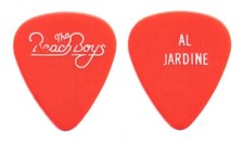Vintage Beach Boys Al Jardine Red Guitar Pick - 1980s Tours