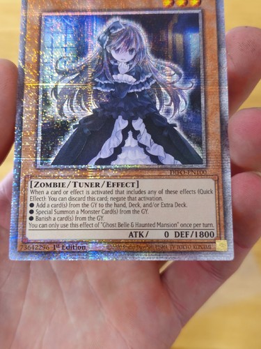 Yugioh Ghost Bell & Hunted Mansion Starlight Rare, NM Condition - Picture 2 of 6