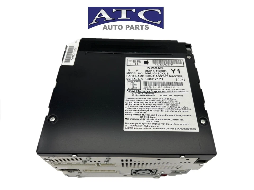 25915-1DV9C NEW Navigation Radio CD Controller for 2007-2010 Infiniti M35 M 45 Foto 2 de 4