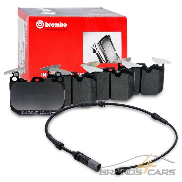 Brembo BremsbelÄGe+Warnkontakt Vorne FÜR Bmw 1-ER F20 2-ER F22 3-ER F30 4-ER F32-image