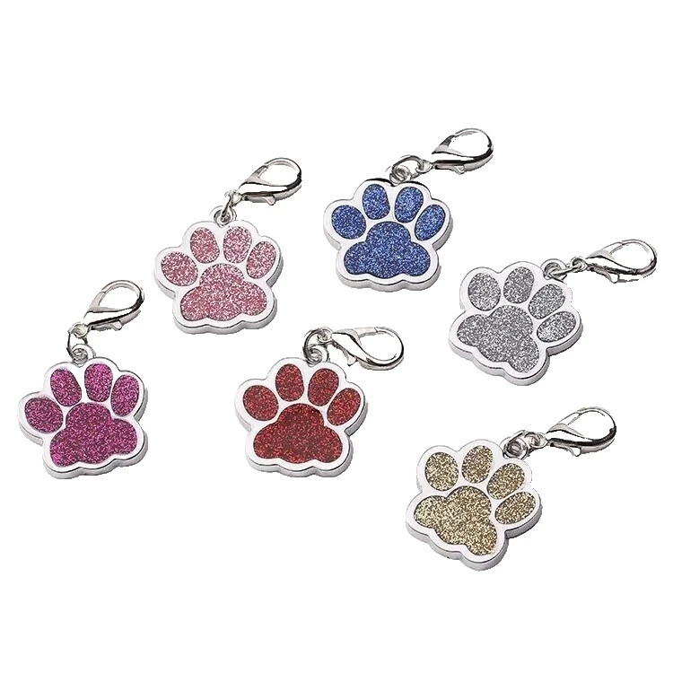 Collar de Perro grabado encantos