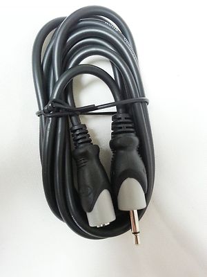 6Ft Mono Audio Headphone Extension Cable 3.5mm 1/8'' male mini plug monaural jack