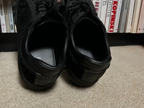 FENDI Roma Sneakers U.S. Size 10, Men's Black Logo Shoes 7E 1481, italy - Picture 15 of 21