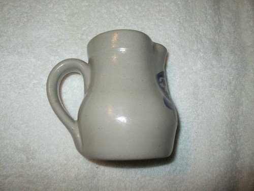 Jarra crema esmaltada salina Beaumont Brothers cerámica BBP con fecha 1992 - Imagen 3 de 6