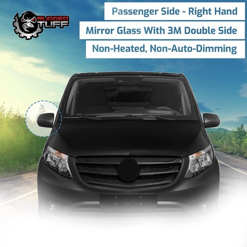 Side Mirror Replacement Glass For 2016-2021 Mercedes Benz Metris Passenger Right - 第 8/8 張圖片