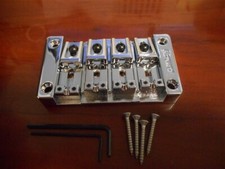 NEW - Hipshot 4-String TransTone Bass Bridge - CHOOSE YOUR FINISH COLOR