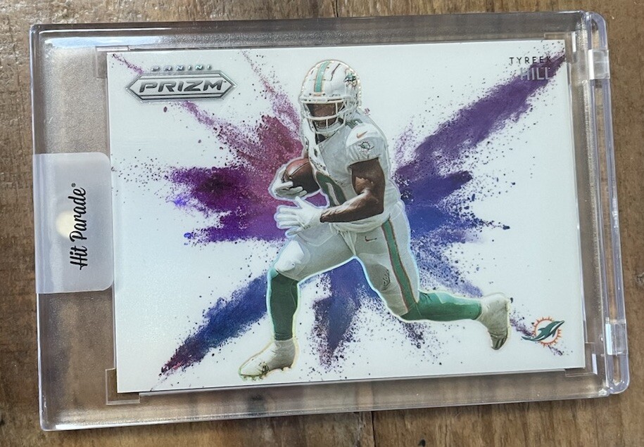 2022 Panini Prizm Color Blast #CB11 Tyreek Hill SP Case Hit Gem Mint