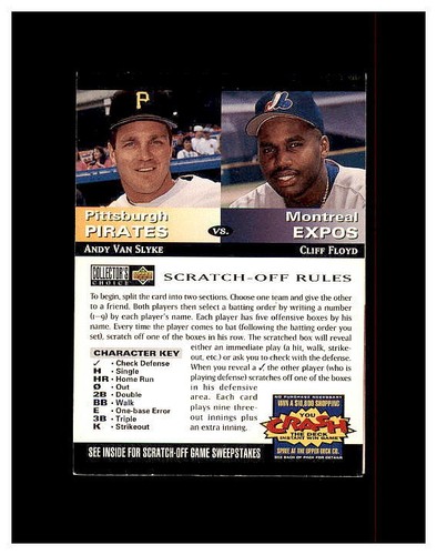 CLIFF FLOYD YOU PICK HUGE FAN COLLECTION .99 UNLIMITED SHIPPING HIGH GRADE CARDS - Picture 270 of 295