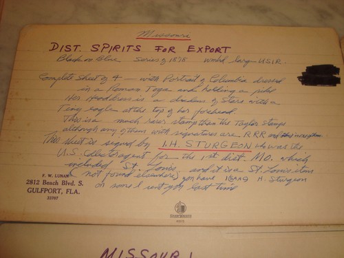 Lot 1880s US IRS Special Tax Stamp Tobacco Liquor Cigars Export Signatures - Picture 4 of 24