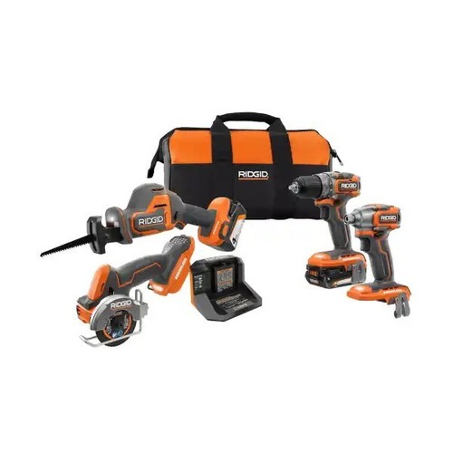 RIDGID CANADA 18V SubCompact Brushless Cordless 4-Tool Kit - Picture 15 of 19