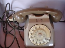 TELEFONO SIP A DISCO  ANNI 60/70 VINTAGE PERFETTAMENTE FUNZIONANTE