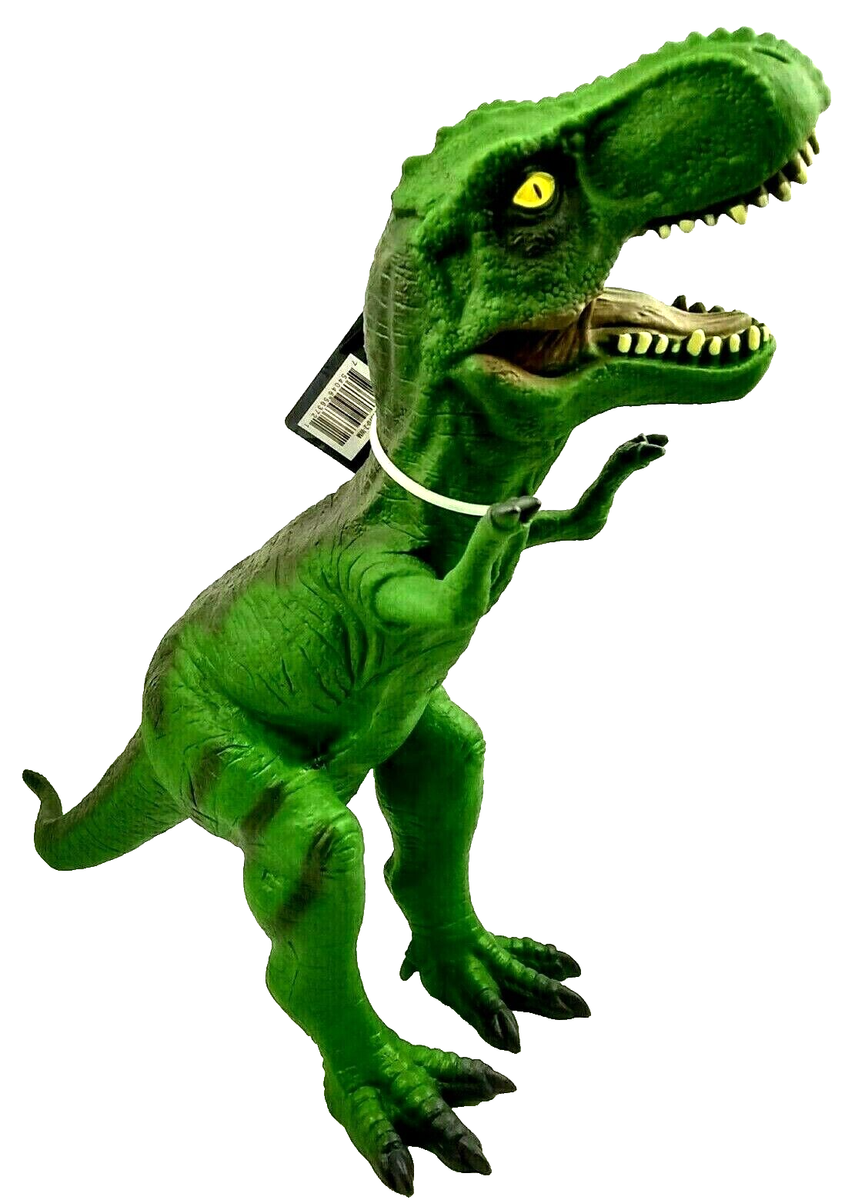 Adventure Force Large Soft Plastic Dinosaur Life like T-Rex Green