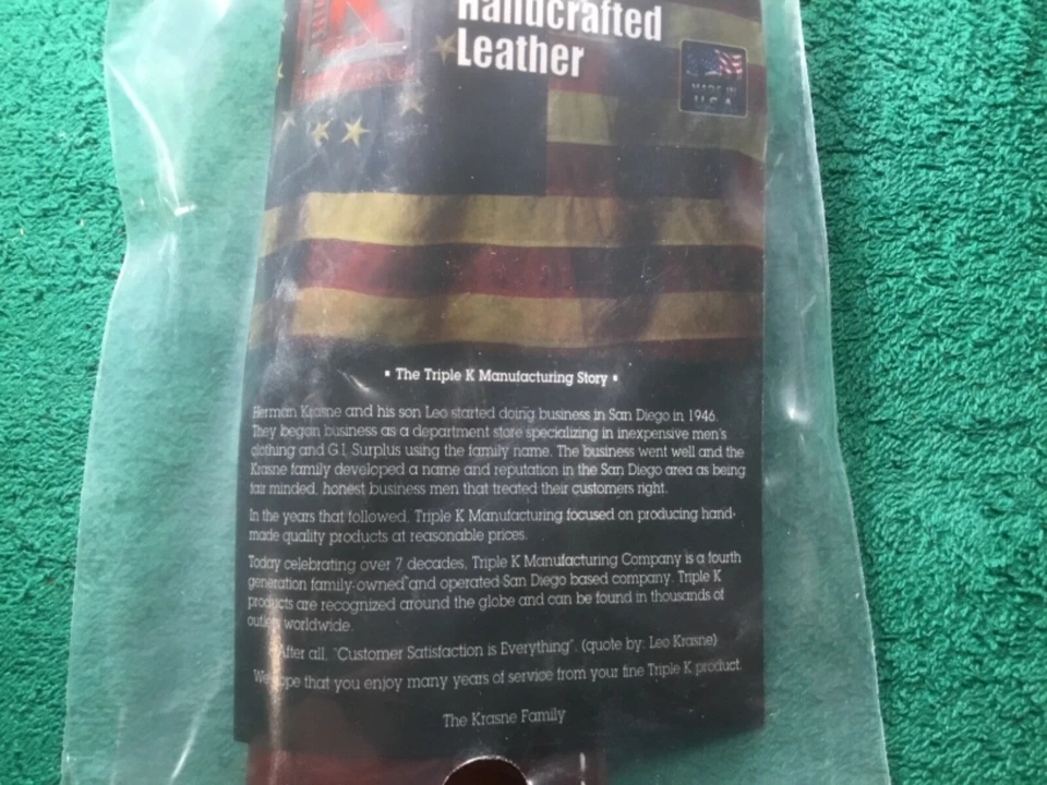 Triple K holster Style 196 S&W K/L  frame or similar 6 inch RH. NEW - Image 4 of 4