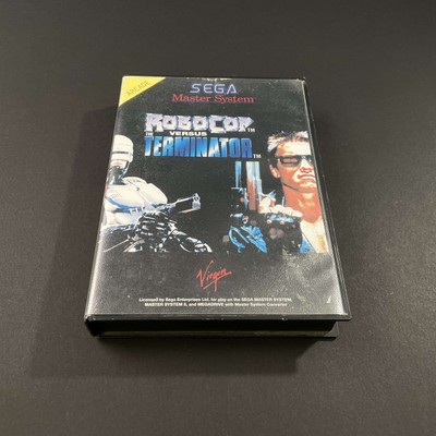 SEGA Master System Robocop Versus The Terminator Eur Sehr Guter Zustand