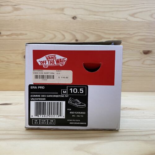 Supreme COMME des GARCONS VANS Era 28.5-