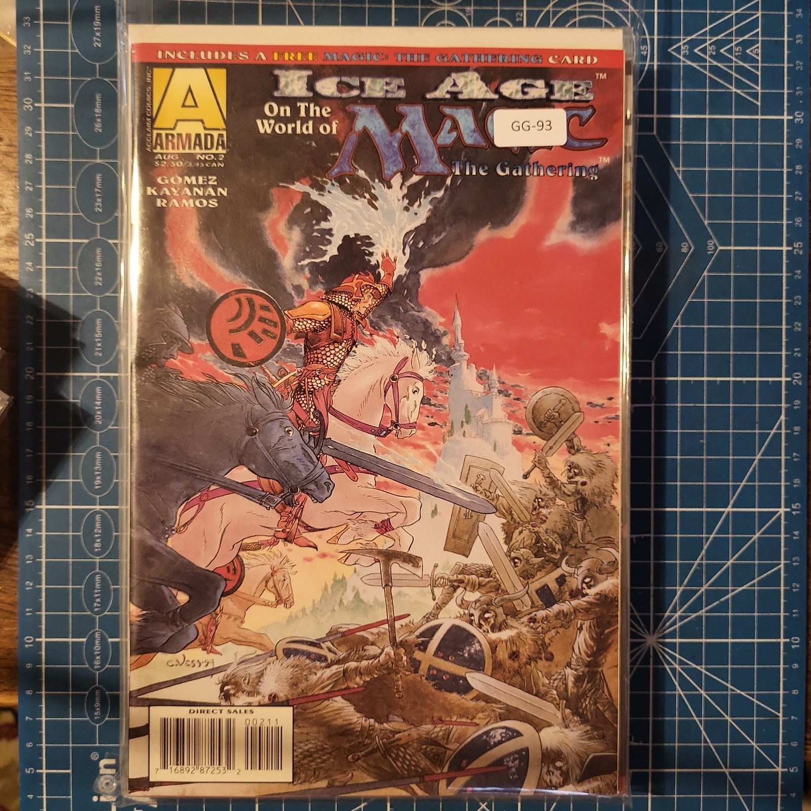 ICE AGE ON THE WORLD OF MAGIC: THE GATHERING #2 MINI 8.0+ ARMADA COMIC ...