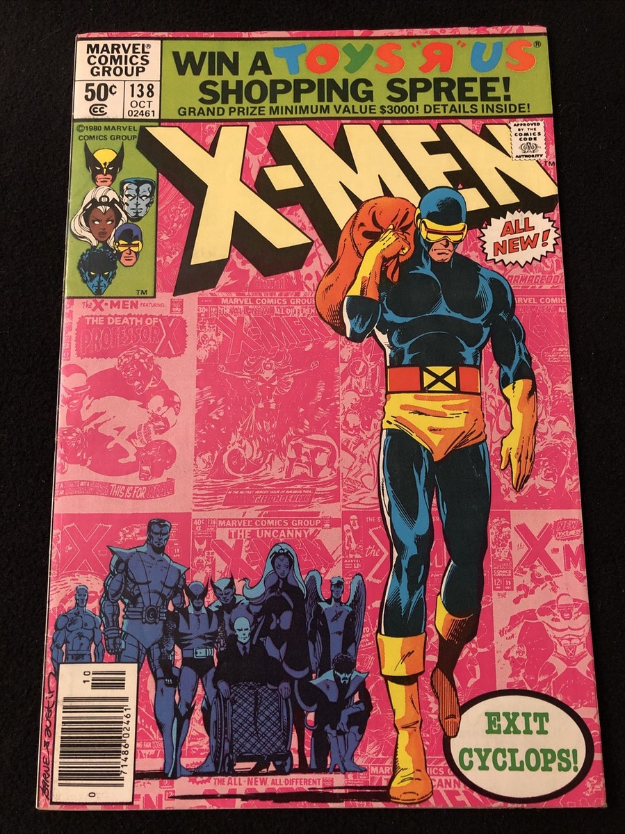X-MEN 138 7.5 8.0 EXIT CYCLOPS NEWSTAND ZZ | eBay