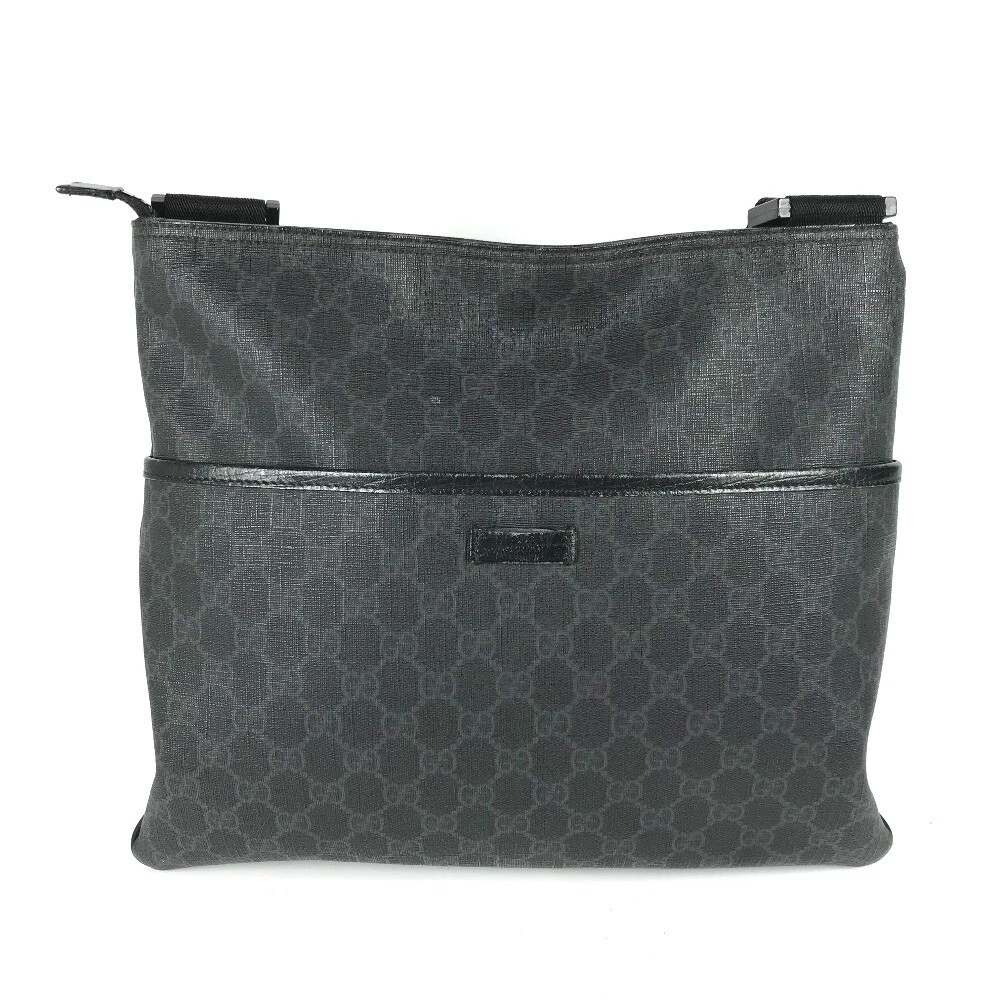 GUCCI 162904 GG Supreme épaule plate sac bandoulière bandoulière