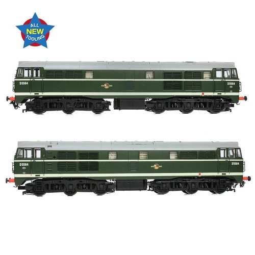 Bachmann 35-801 OO Gauge Class 30 D5564 BR Green (Late Crest) - Picture 3 of 6