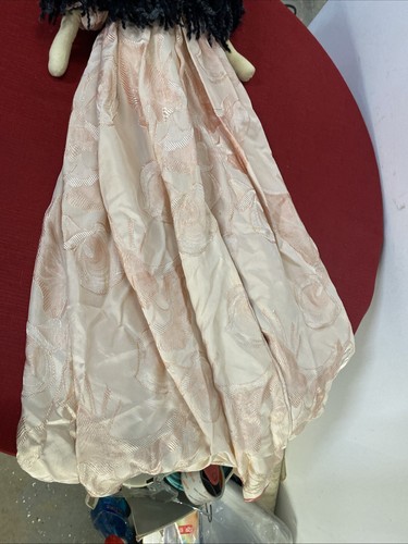 VTG Rare Handmade FOLK ART PRIMITIVE Cloth Doll BY Julie Noct SIGNED ‘89 - Picture 9 of 12