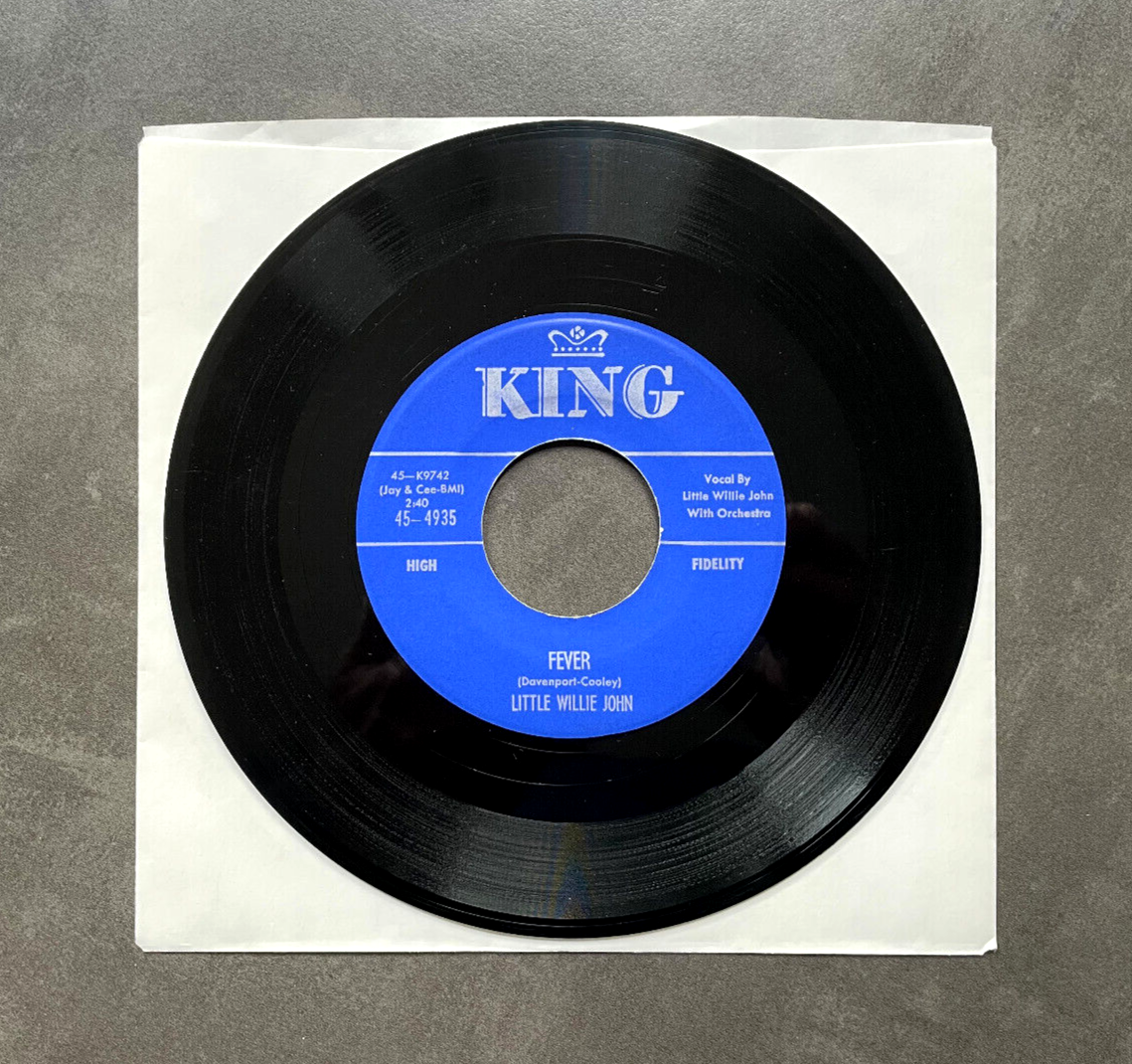 英7” Little Willie John Fever / Bo-Da-Ley Didd-Ley 455591 King Records /00050 7