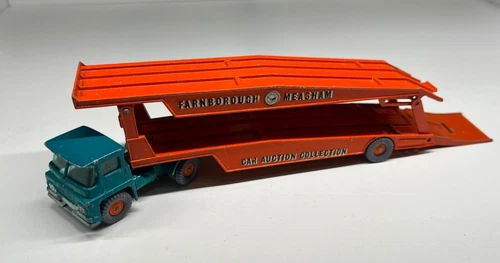 Vintage Lesney  Matchbox Guy Warrior Car Transporter K8 England 1967