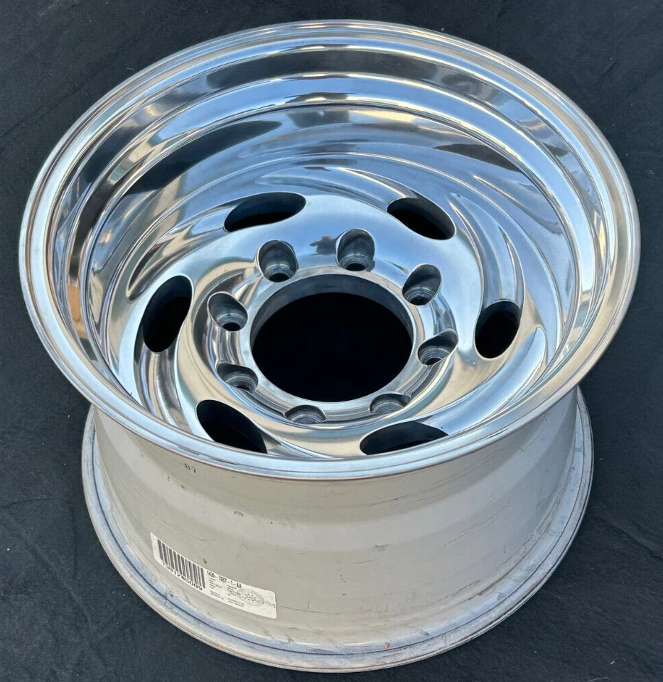 (1) 16" EAGLE 143 POLISHED WHEEL 16x10 RIM 99-04 FORD F250 F350 EXCURSION 8x170 - Image 4 of 4