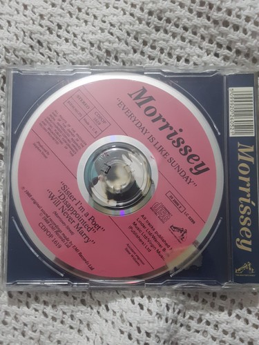 MORRISSEY Everyday Is Like Sunday Import CD Single 1988 THE SMITHS CDPOP 1619 - Picture 2 of 3