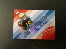 Adrian Arrington Rookie 2008 Topps Highlights Autograph #THA-AA Michigan Auto RC