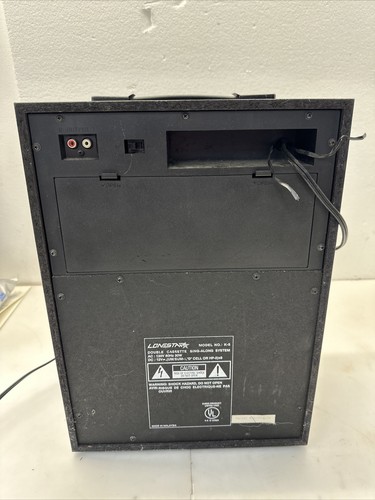 Karaoke Boombox LONESTAR K-5 SINGALODEON 2 Bay Cassette Machine Vintage - Picture 6 of 14