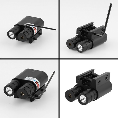 Red/Green/Blue Compact Laser Sight For 20-22mm rail Pistols Handgun w/ 2 Battery - Picture 9 of 17