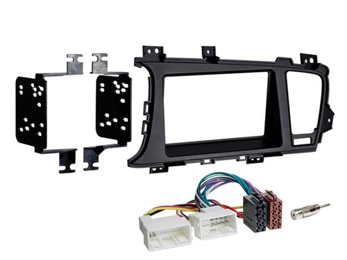 JVC KW-M180DBT 2DIN DAB+ Autoradio für KIA Optima ab 2012 schwarz - Bild 2 von 5