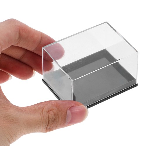 4Pcs Small Display Case Specimen Display Box Rectangular Jewelry Display Box - Picture 5 of 12