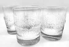 SET OF 4 IITTALA NIVA SHERRY GLASSES, ICICLES, FINLAND, EXCELLENT CONDITION