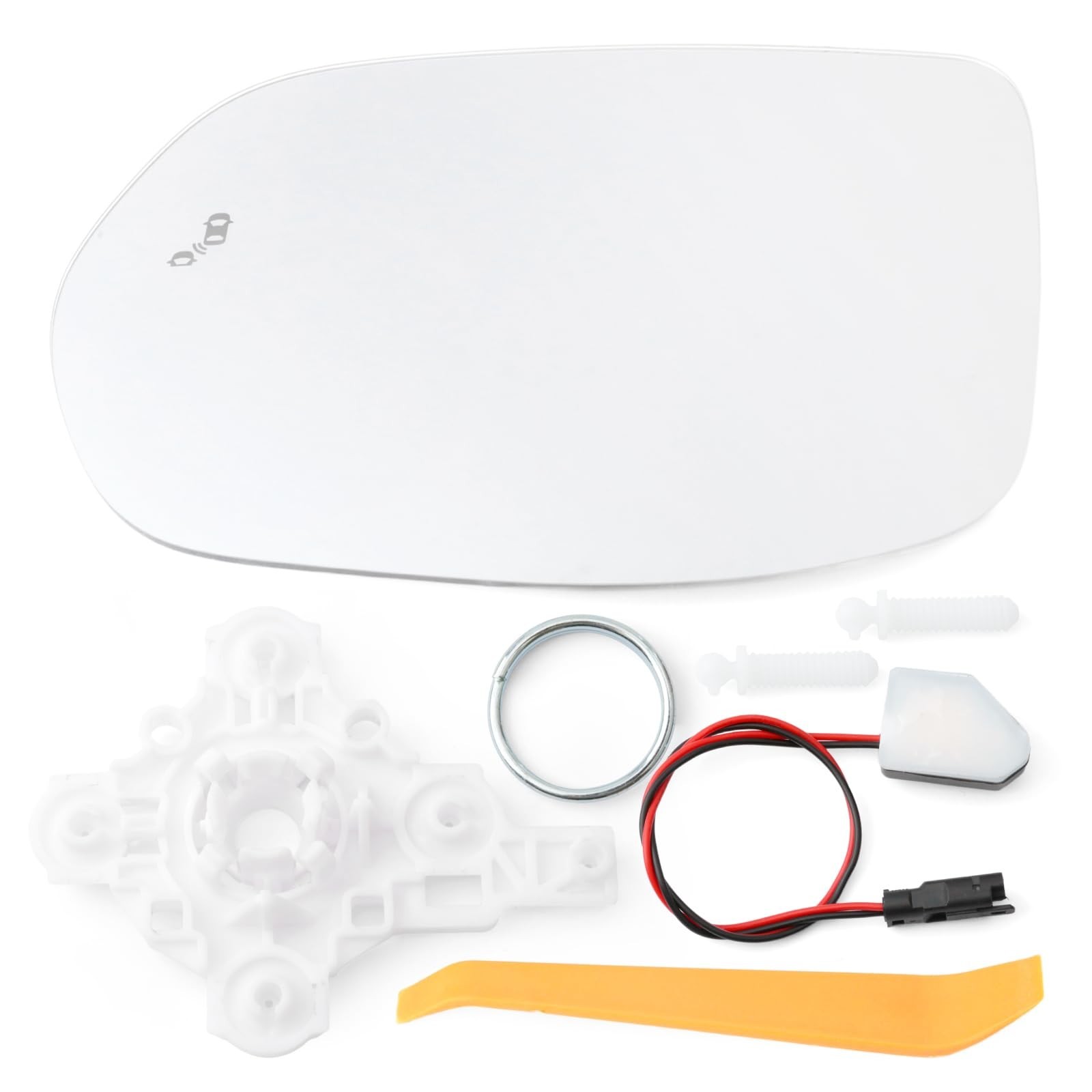 76253TLAA32 Driver Side Mirror Glass Compatible with Honda CR-V 2017 2018 201...
