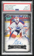 2006-07 Upper Deck Parkhurst Auto Grant Fuhr #5 PSA 9 MINT Auto HOF 2l5