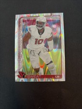 2025 Topps Chrome Football Josh Sweat #10 Raywave