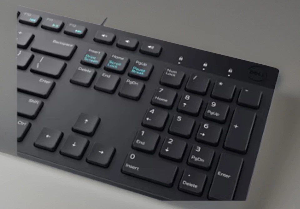 Dell Wired Keyboard and Mouse - KM300C - Image 2 of 3