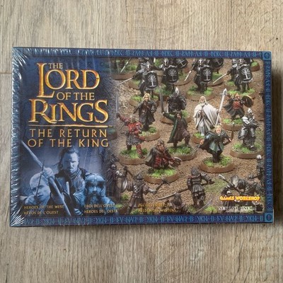 Warhammer Herr der Ringe Helden des Westens Box Sealed Rare NOS