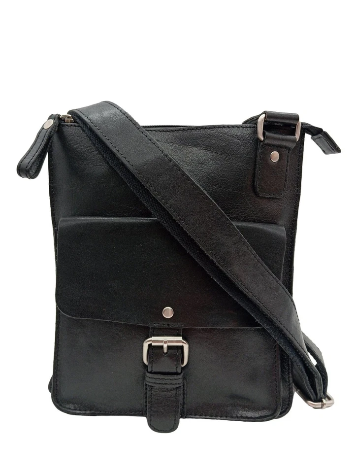 ROWALLAN Sac bandoulière Petit Dames Sac noir style décontracté - Photo 1/4