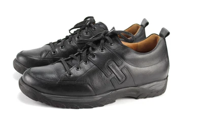 Ganter Gr.42,5 Uk.8,5 Herren Komfort Halbschuhe Slipper Leder Schwarz  M 943 - Bild 1 von 4