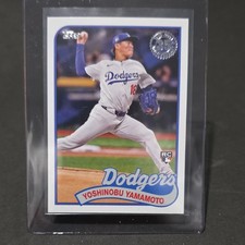 Topps Series 2 2024 1989 Topps Baseball Yoshinobu Yamamoto Dodgers RC #89B2-48