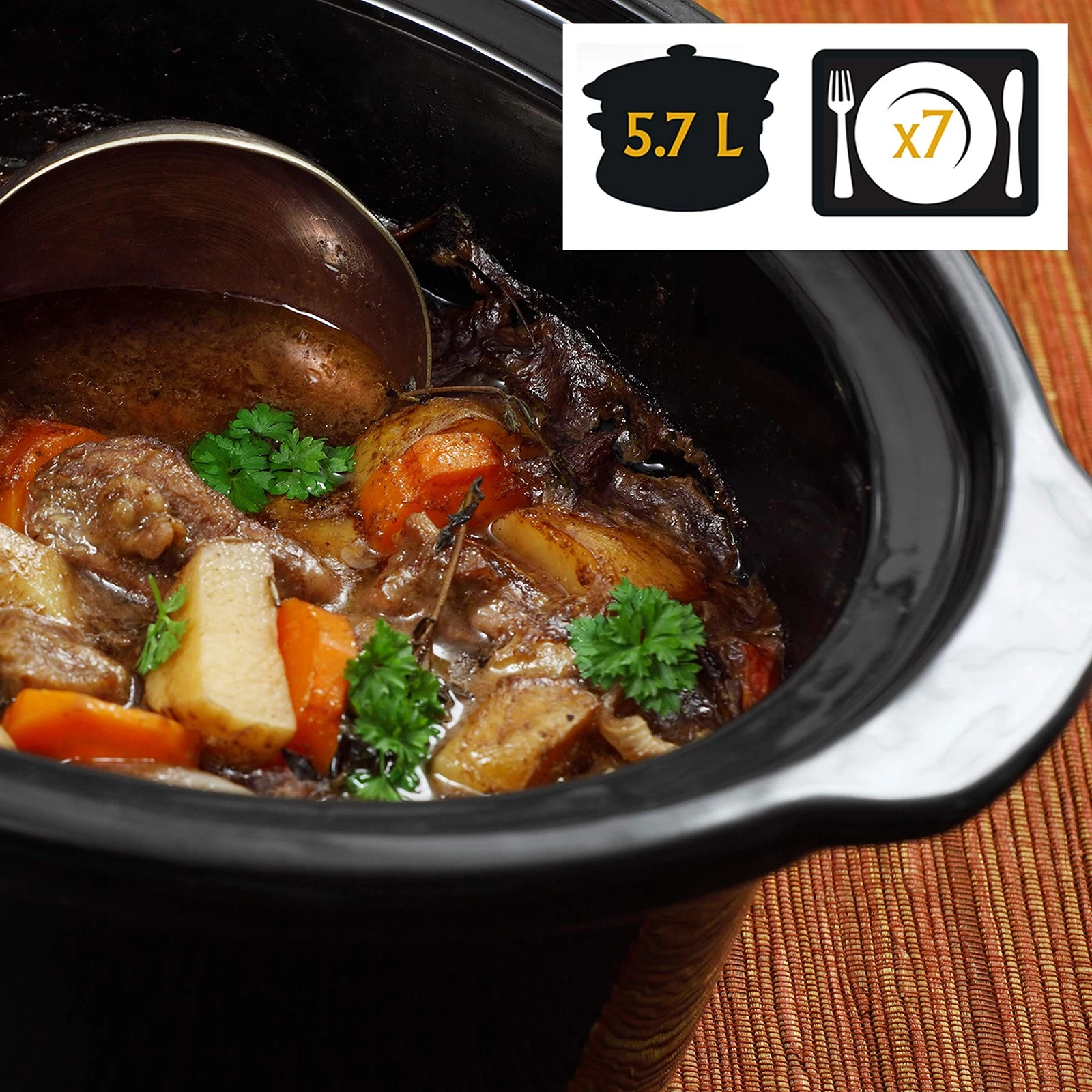 Crock-Pot Manual Slow Cooker - Thumbnail 3