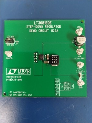 Analog Devices LT3681EDE 20 V, 2 A monolithic step down buck switching regulator