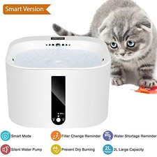 Smart Pet Water Fountain Automatic Cat Electric Drinking Dispenser Bowl Filter