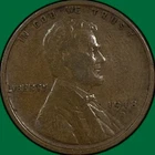 1918-D Lincoln Wheat Cent Very Fine VF Coin #33187