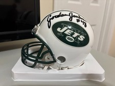 Jordan Jenkins #46 inscription autographed signed mini helmet New York jets