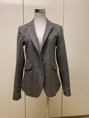Mos Mosh Blazer grau  gestreift Gr. 36